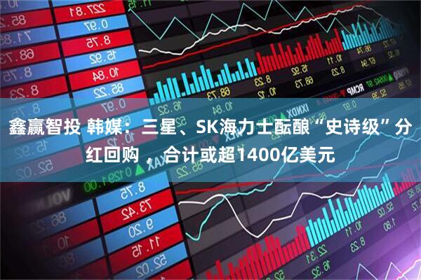 鑫赢智投 韩媒：三星、SK海力士酝酿“史诗级”分红回购 ，合计或超1400亿美元